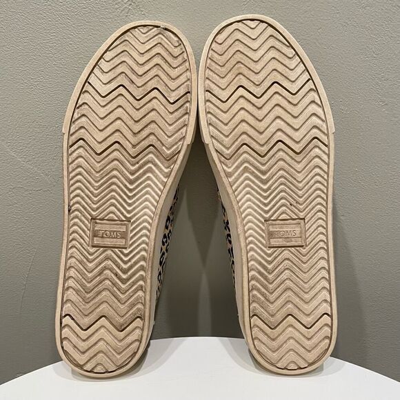 Toms Alpargata Leopard Print Slip On Shoes - Size: 7 - Picture 6 of 11